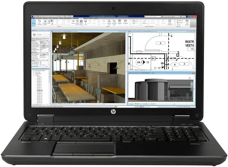 HP ZBook 17 Mobile Workstation - 17.3 Inches FHD (1920*1080) Display 4th Generation intel Quad Core i7 4700QM Processor +500gb HDD (Dual storage) NVIDIA Quadro K610M + Intel HD Graphics 4600 US Full Backlit Keyboard Finger print - Windows 10 Pro 16GB RAM 