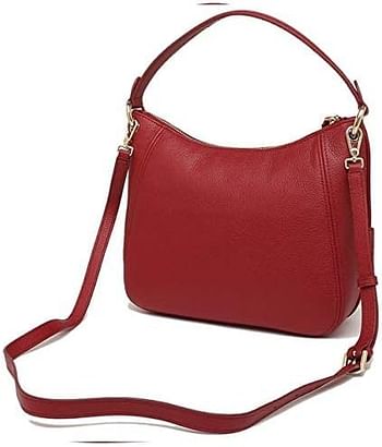 Furla Women's Leather Cross-body Bag Cabernet - Red