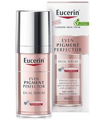 Eucerin Even Pigment Perfector Dual Face Serum Cream, Reduces Spots, Plumps up Wrinkles, Refines Skin Texture, Suitable for All Skin Types, 30ml