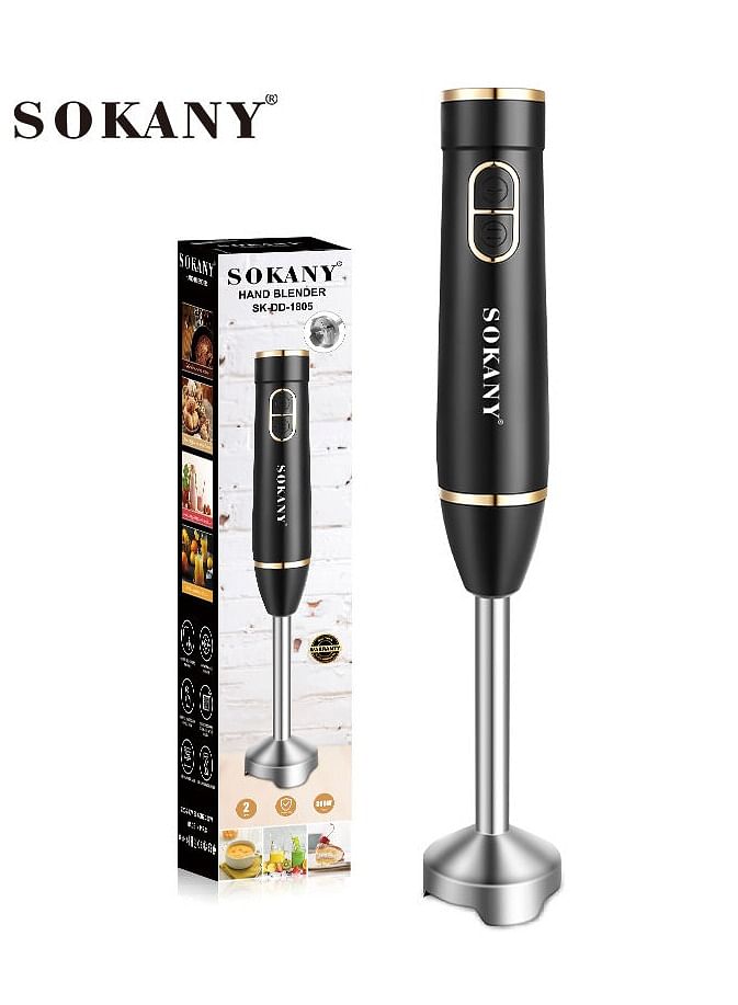 Sokany Powerful Stainless Steel Hand Blender - SK-DD-1805