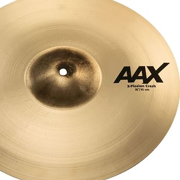 Sabian AAX 16 Inch X-Plosion Crash Cymbal, Brilliant Finish