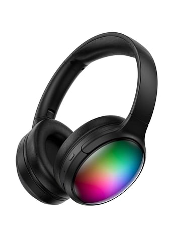 ONIKUMA B3 Wireless-compatible Over-Ear Headphones Foldable Wireless Earphone Headset with RGB LED Light for Gaming PC