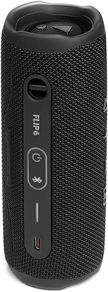 JBL Flip 6 (Bluetooth 5.1 Speaker - IP67-12 Hours of Battery Life) Black