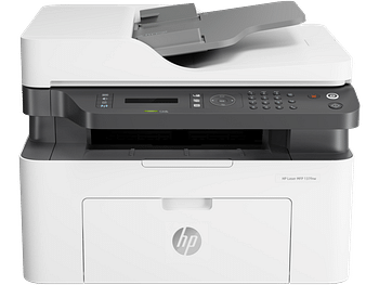 طابعة HP متعددة الوظائف MFP 137fnw - طباعة، نسخ، مسح ضوئي، فاكس طابعة للأعمال الصغيرة والمتوسطة -  بالأبيض والأسود