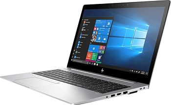 كمبيوتر محمول HP EliteBook 850 G6 بشاشة LCD مقاس 15.6 بوصة - معالج Intel Core i5 من الجيل الثامن i5-8250U رباعي النواة (4 أنوية) بسرعة 1.60 جيجاهرتز وذاكرة وصول عشوائي DDR4 سعة 8 جيجابايت ومحرك أقراص SSD سعة 512 جيجابايت وشاشة IPS - فضي