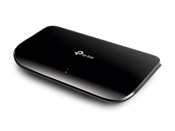 TP-LINK محول سطح المكتب 8 منافذ جيجابت - TL-SG1008D - أسود