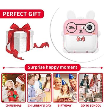 High Unique Quality 2.4 Inch Small Instant Camera Children's Toy Photo Video Printer Games