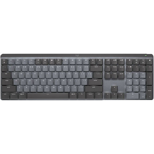 Logitech MX Mechanical Tactile Quiet Wireless Keyboard (920-010547) Graphite