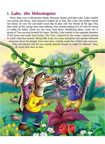 151 Dinosaur Tales Story Book Fun and Educational Learning Toy