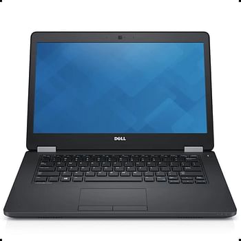 Dell Latitude E5470 - 14 Inch Inch FHD (1920*1080 ) Display - Intel Core i5 6th generation 6200U 2.30GHz - 8GB DDR4 Ram - 256GB SSD - English Backlit KeyBoard - FInger Print  - Intel HD Graphics 520 - Windows 10 Pro - Black