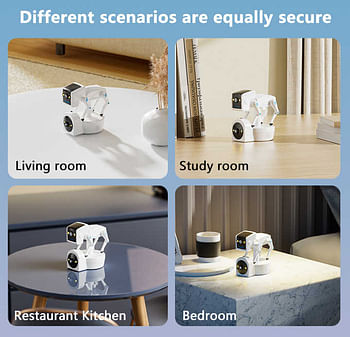 WIFI Indoor Camera Robot Dog Home Security 1080P Wifi PTZ Dual Network CCTV Camera home smart camera security 2MP