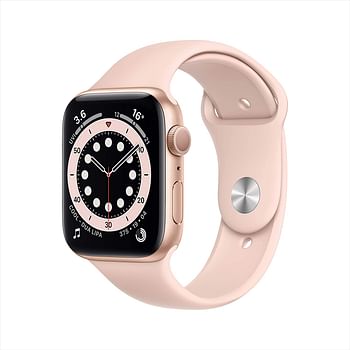 Apple Watch Series 6 (GPS, 40mm) - Gold Aluminum Case with Pink Sand Sport Band