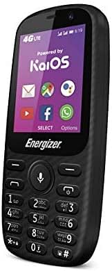 Energizer Energy E241S Feature Phone, 512 MB RAM, Dual Mini Sim - Black