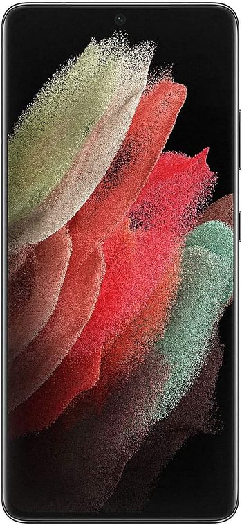 هاتف Samsung Galaxy S21 Ultra 5G ثنائي الشريحة G9980 ، سعة 128 جيجابايت ، ذاكرة وصول عشوائي (RAM) سعة 12 جيجابايت ، لون أسود فانتوم