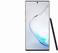 Samsung Galaxy Note 10+ Dual Sim - 256GB, 12GB, 4GLTE, Aura White -with Snapdragon Processor SM-N9750