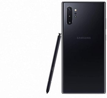 Samsung Galaxy Note 10+ Dual Sim - 256GB, 12GB, 4GLTE, Aura White -with Snapdragon Processor SM-N9750