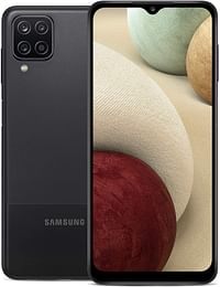 Samsung Galaxy A12 LTE Dual SIM Smartphone, 128GB Storage and 4GB RAM (UAE ), Black