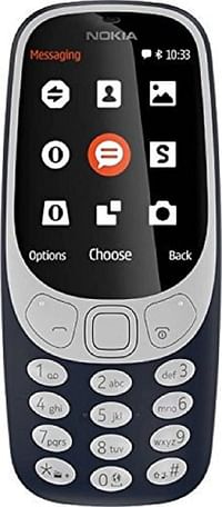 Nokia 3310 Dual SIM Feature Phone with MP3 Player, Wireless FM Radio and Rear Camera