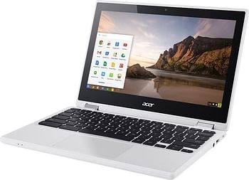 Acer R11 11.6" Convertible HD IPS Touchscreen Chromebook, Intel Celeron Dual Core up to 2.48GHz, 4GB RAM, 16GB SSD, 802.11ac, Bluetooth, HDMI, USB 3.0, Webcam, Chrome OS