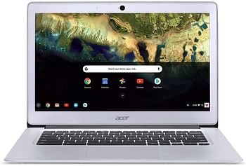 Acer Chromebook 14 CB3-431-C99D, Intel Celeron N3060, 14" HD Display, 4GB LPDDR3, 16GB eMMC, Metal Chassis, Sparkly Silver, Google Chrome
