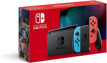 Nintendo Switch Extended Battery Version (Neon Red/Neon Blue) - International Version