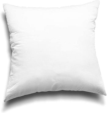 Hotel Linen Klub Cushion Filler Pack of 6pcs- Fabric: Non Woven, Filling 350grams Non Siliconized Fiber - Size : 45 x 45cm
