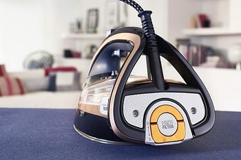 TEFAL Steam Iron Ultimate Pure Iron Steamer  3100 W  350 ml With Calc Remover Durilium Airglide Non-Stick Soleplate Technology