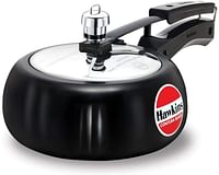 Hawkins Contura Aluminium Hard Anodised Pressure Cooker, 2 Litres, Black
