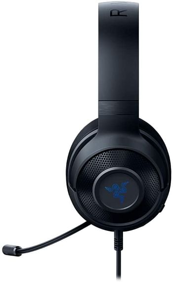 Razer Kraken X: Ultralight Gaming Headset: 7.1 Surround Sound Capable, Lightweight Frame, Bendable Cardioid Microphone, for PC, Xbox, PS4, Nintendo Switch.