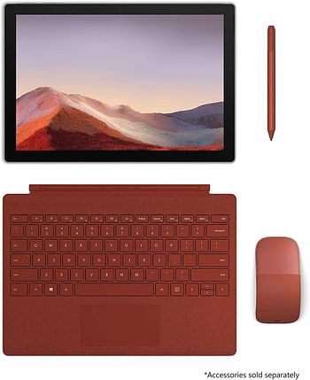 Microsoft Surface Pro 7 (VNX-00020), 2-in-1 Laptop, Intel Core i7-1065G7, 12.3 Inch, 256GB SSD, 16GB RAM, Intel Iris Plus Graphics, Win10, No Keyboard, Black