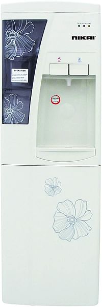 Nikai Water Dispenser Hot And Cold - NWD1208 White/16 Liters