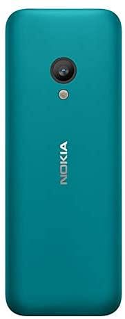 Nokia 150 (2020) Feature Phone, Dual SIM, 2.4" Display, Camera, FM Radio, MP3 Player, expandable MicroSD up to 32GB - Cyan