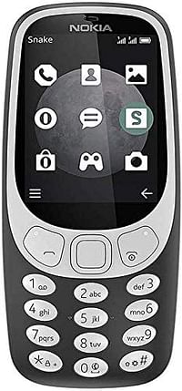 Nokia 3310 2017 Dual SIM - 16MB, 2G, 2 MP, Dark Blue