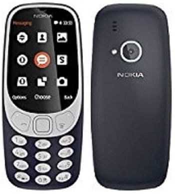 Nokia 3310 2017 Dual SIM - 16MB, 2G, 2 MP, Dark Blue