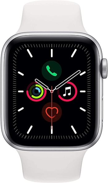 Apple Watch Series 5, GPS, 40MM, Space Gray Aluminum Case with Sport Band Black