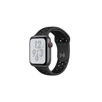 Apple Watch Series 4 Nike+ (44mm, GPS) Silver Aluminum Case with Pure Platinum Black Nike Sport Band