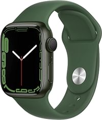 Apple Watch Series 7 (41mm, GPS) Green Aluminum Case Clover Sport Band