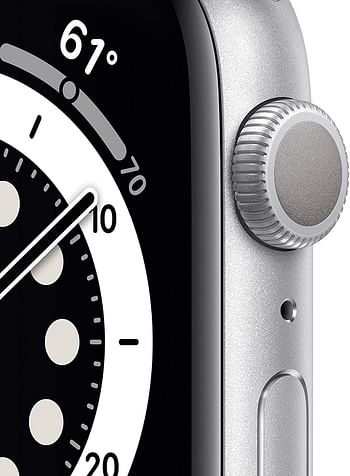 Apple Watch Series 6 (GPS - 40mm)  Space Grey Aluminum Case with Black Sport Band