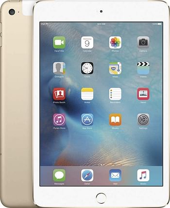 Apple Ipad Mini 2015 7.9 Inch, 4th Generation, wifi + Cellular , 128GB - Silver