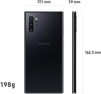 Samsung Galaxy Note 10+ Dual SIM 256GB 8GB RAM 4G LTE, Aura Black