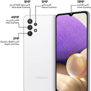 Samsung Galaxy A32 Dual SIM Smartphone, 128GB 4GB RAM 5G, Violet