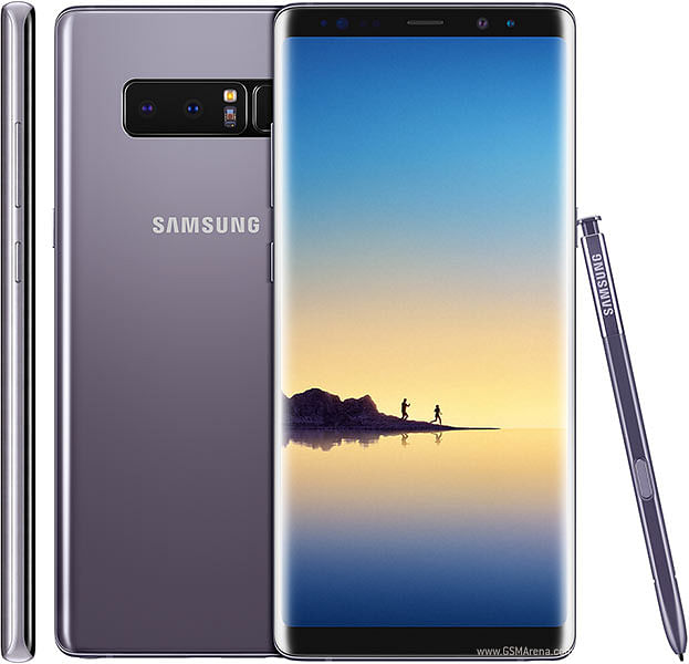 Samsung Galaxy Note 8 Dual SIM - 128GB, 6GB RAM, 4G LTE, Grey