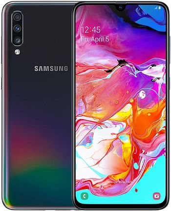 Samsung Galaxy A70 Dual SIM 128GB 6GB RAM 4G LTE - Black