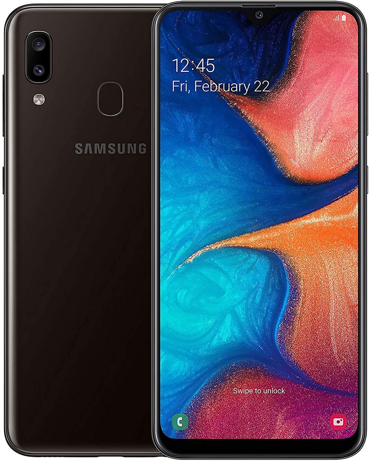 Samsung Galaxy A20 Dual Sim 4G 32GB Black