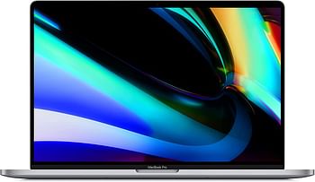 Apple MacBook Pro 2019 (16-inch, Touch Bar, 2.6GHz 6-core Intel Core i7 processor, 16GB RAM, 1TB ) - Silver -English Keyboard