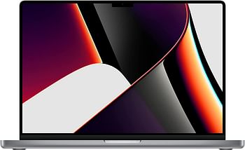 Apple MacBook Pro 2021, 16-inch, Apple M1 Max, 32GB RAM, 1TB SSD- English Keyboard - Space Grey