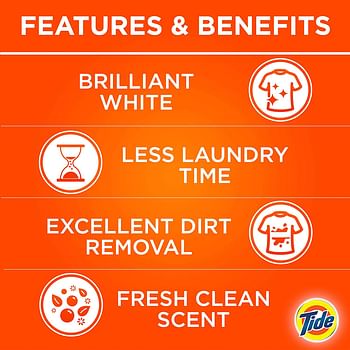 Tide Laundry Powder Detergent Original Scent - 1.5 Kg