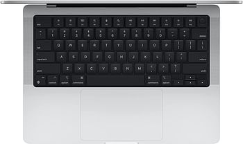 Apple MacBook Pro 2021, 14 inches, Apple M1 Pro chip, English Keyboard, 16GB RAM, 512GB - Silver