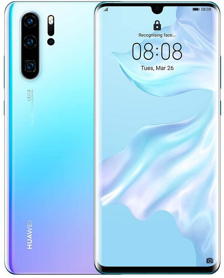 Huawei P30 Pro 4G, Dual Sim, 128GB 6GB Ram -  Crystal Breathing