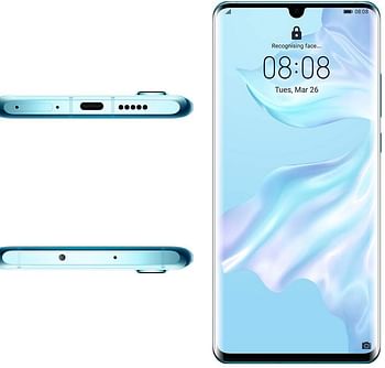 Huawei P30 Pro 4G, Dual Sim, 128GB 6GB Ram -  Crystal Breathing